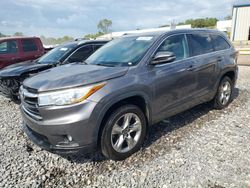 Salvage cars for sale at Hueytown, AL auction: 2016 Toyota Highlander XLE