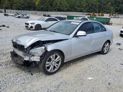 Salvage cars for sale at Gainesville, GA auction: 2009 Mercedes-Benz C300