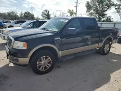 Salvage cars for sale at Tifton, GA auction: 2005 Ford F150 Supercrew