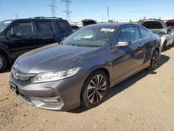 Salvage cars for sale at Elgin, IL auction: 2016 Honda Accord EXL