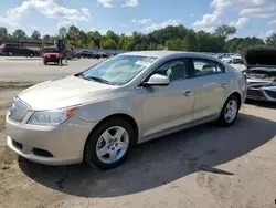 Buick salvage cars for sale: 2010 Buick Lacrosse CX