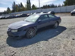 Salvage cars for sale at Graham, WA auction: 2002 Toyota Camry Solara SE