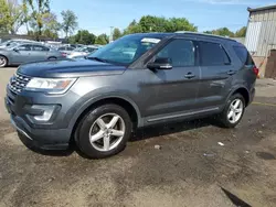 Salvage cars for sale at New Britain, CT auction: 2017 Ford Explorer XLT