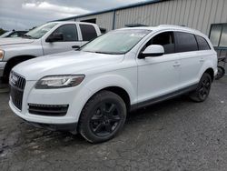 Salvage cars for sale at Chambersburg, PA auction: 2013 Audi Q7 Premium Plus