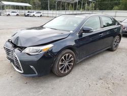 Salvage cars for sale at Savannah, GA auction: 2017 Toyota Avalon XLE