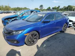 Salvage cars for sale at Bridgeton, MO auction: 2020 Honda Civic Sport