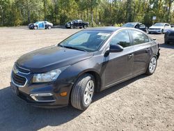 Carros salvage para piezas a la venta en subasta: 2015 Chevrolet Cruze LT