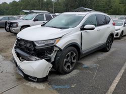 Salvage cars for sale at Savannah, GA auction: 2019 Honda CR-V Touring