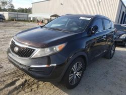 Salvage cars for sale at Spartanburg, SC auction: 2016 KIA Sportage EX