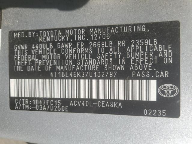 2007 Toyota Camry CE