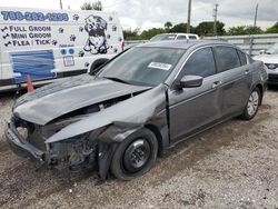 Salvage cars for sale at Miami, FL auction: 2011 Honda Accord LX