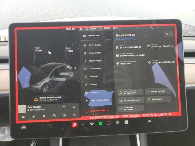 2020 Tesla Model Y