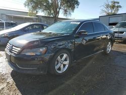 Salvage cars for sale at Albuquerque, NM auction: 2014 Volkswagen Passat S