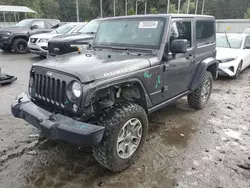 Salvage cars for sale at Savannah, GA auction: 2016 Jeep Wrangler Rubicon