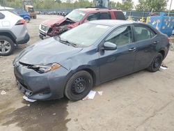 Salvage cars for sale at Duryea, PA auction: 2017 Toyota Corolla L