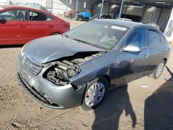 Salvage cars for sale at Brighton, CO auction: 2010 Hyundai Elantra Blue