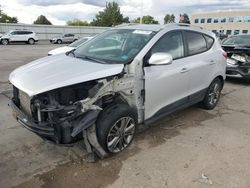 Salvage cars for sale at Littleton, CO auction: 2014 Hyundai Tucson GLS