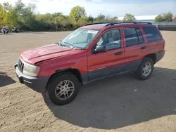 Jeep salvage cars for sale: 2003 Jeep Grand Cherokee Laredo