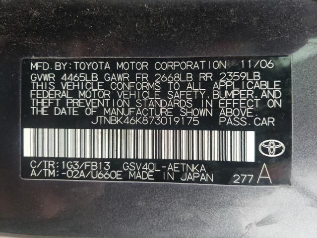 2007 Toyota Camry LE