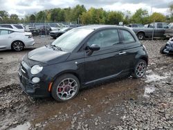 Salvage cars for sale at Chalfont, PA auction: 2015 Fiat 500 Sport