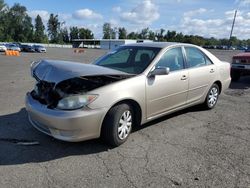 Toyota Camry le Vehiculos salvage en venta: 2005 Toyota Camry LE