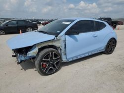 Salvage cars for sale at Houston, TX auction: 2022 Hyundai Veloster N