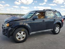 Salvage cars for sale at Grand Prairie, TX auction: 2010 Ford Escape XLS