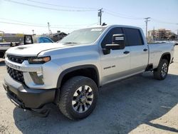 Chevrolet salvage cars for sale: 2021 Chevrolet Silverado K2500 Custom