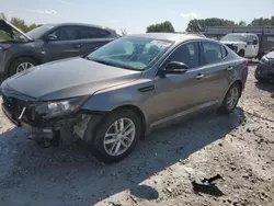 Salvage cars for sale at Wayland, MI auction: 2013 KIA Optima LX