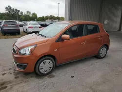 Salvage cars for sale from Copart Fort Wayne, IN: 2018 Mitsubishi Mirage ES