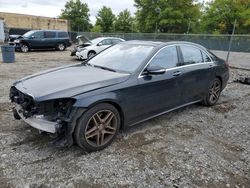 Salvage cars for sale at Baltimore, MD auction: 2017 Mercedes-Benz S 550 4matic