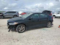 Salvage cars for sale at Houston, TX auction: 2017 Hyundai Elantra SE