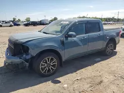 Salvage cars for sale at Indianapolis, IN auction: 2022 Ford Maverick XL