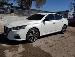 Nissan salvage cars for sale: 2020 Nissan Altima SR