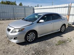 Toyota salvage cars for sale: 2009 Toyota Corolla Base