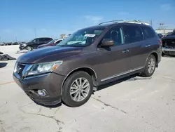 Salvage cars for sale at Haslet, TX auction: 2015 Nissan Pathfinder S