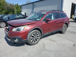 Salvage cars for sale at Albany, NY auction: 2015 Subaru Outback 3.6R Limited