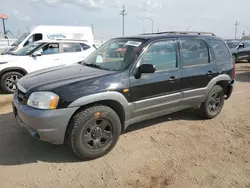 Salvage cars for sale at Greenwood, NE auction: 2001 Mazda Tribute LX