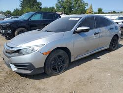 Honda salvage cars for sale: 2017 Honda Civic LX