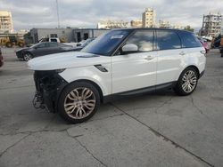 Salvage cars for sale at New Orleans, LA auction: 2016 Land Rover Range Rover Sport HSE