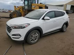 Salvage cars for sale at Brighton, CO auction: 2017 Hyundai Tucson Limited