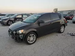 Chevrolet salvage cars for sale: 2016 Chevrolet Sonic LT