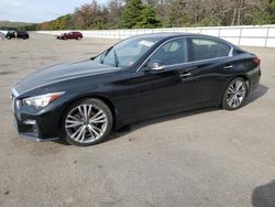 Infiniti salvage cars for sale: 2021 Infiniti Q50 Sensory