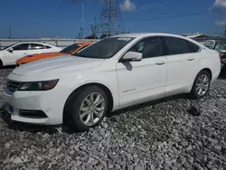 Chevrolet salvage cars for sale: 2019 Chevrolet Impala LT