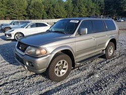 Salvage cars for sale at Gainesville, GA auction: 2002 Mitsubishi Montero Sport Limited