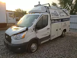 Salvage trucks for sale at Avon, MN auction: 2022 Ford Transit T-350