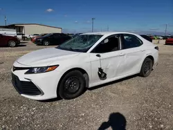 Toyota salvage cars for sale: 2022 Toyota Camry LE