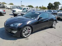 Salvage cars for sale from Copart Sacramento, CA: 2013 Hyundai Genesis Coupe 3.8L