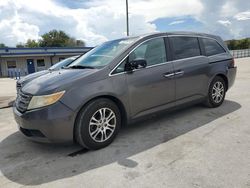 Salvage cars for sale at Orlando, FL auction: 2013 Honda Odyssey EX