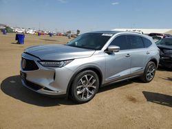 Salvage cars for sale at Brighton, CO auction: 2022 Acura MDX Technology